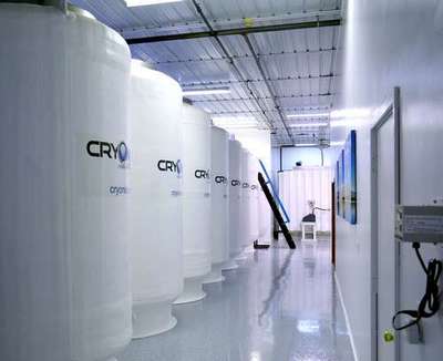 Facility for cryonic storage of bodies