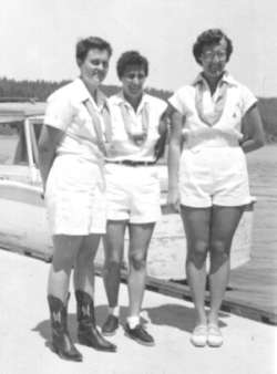 Staff members, 1954