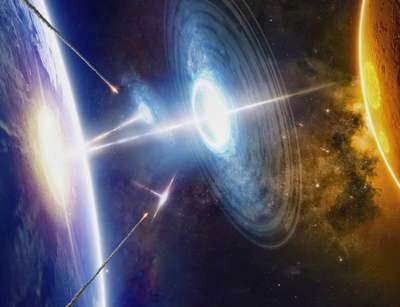 Space battle