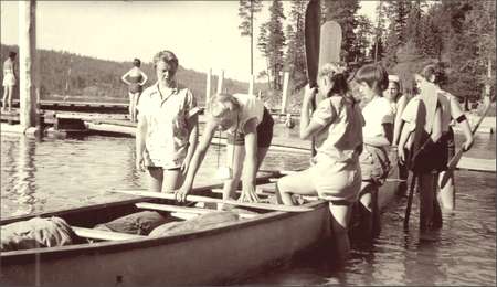 Leaving on a canoe trip