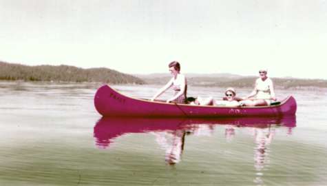 1st break 1955, near McDonald Point