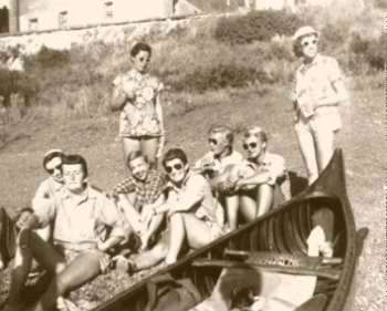 2nd break 1955, on the beach at Harrison